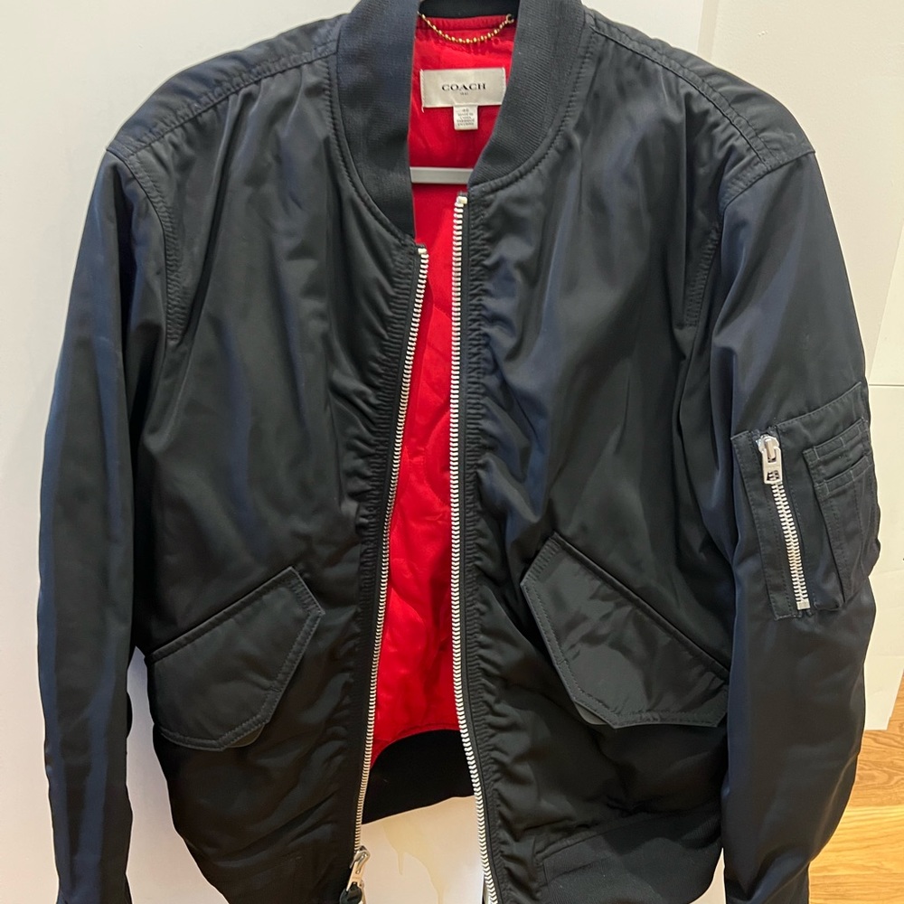 Coach size M men’s bomber jacket